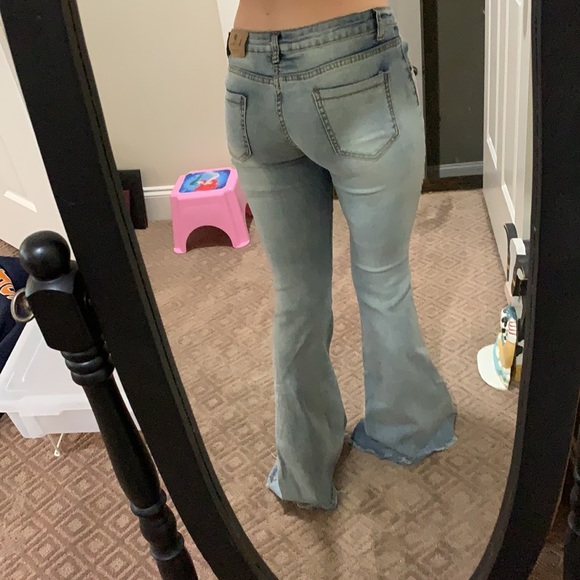 low rise boot cut jeans - Picture 2 of 2